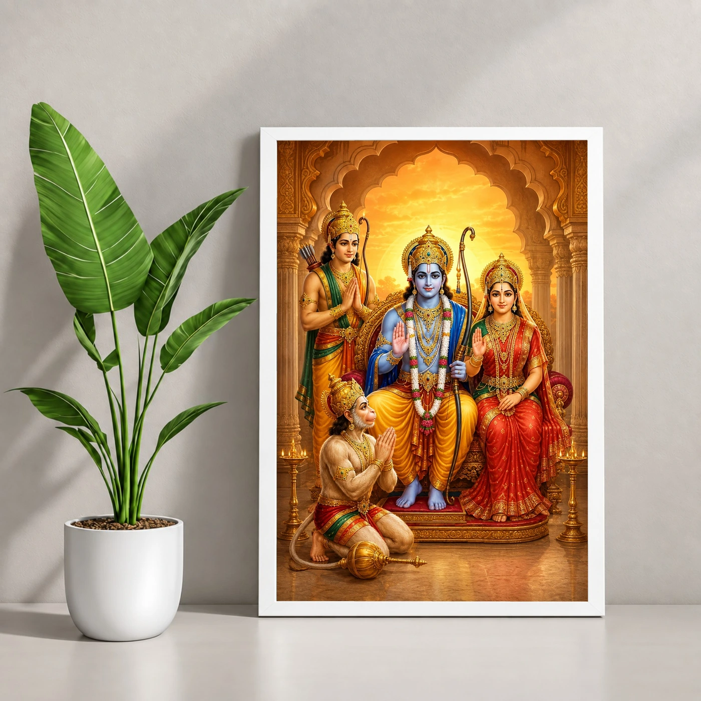 Ram Rajyabhishek — Ayodhya Coronation Frame, view 4