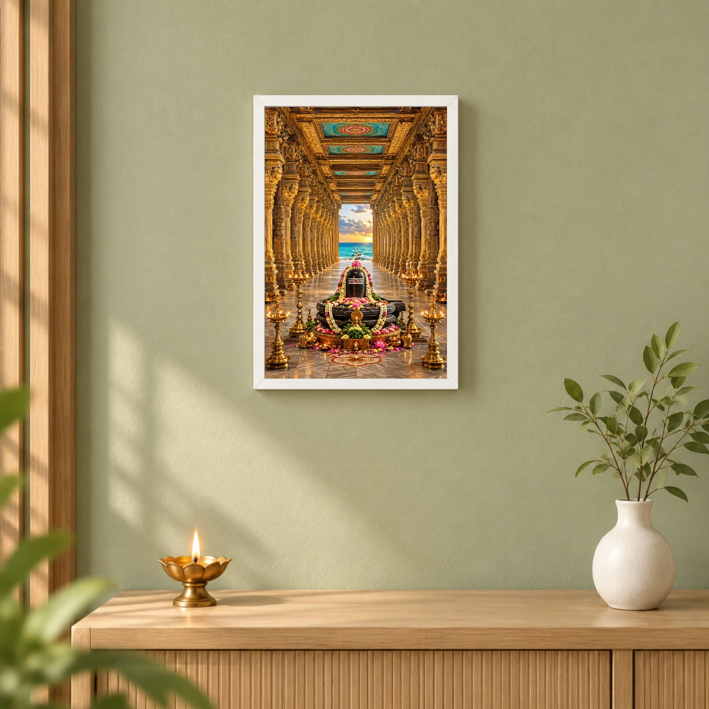 Rameshwaram Ramanathaswamy Corridor Photo Frame, view 6