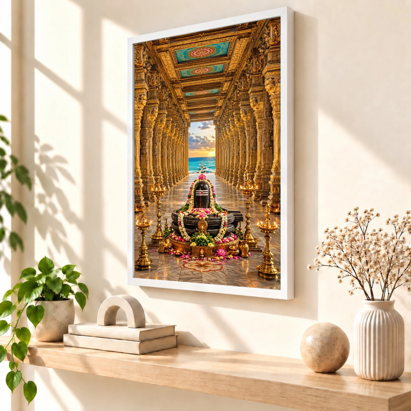 Rameshwaram Ramanathaswamy Corridor Photo Frame, view 7