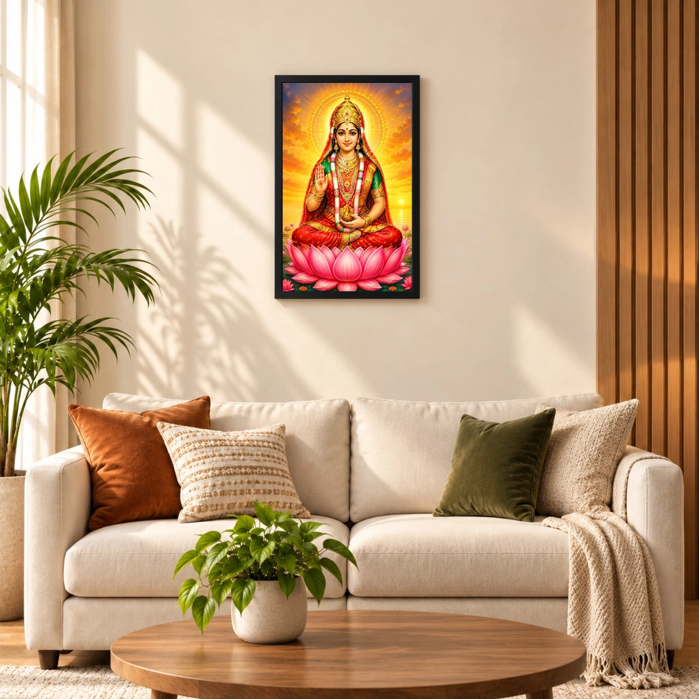 Rani Sati Dadi Serene Sunrise Blessing Photo Frame, view 8