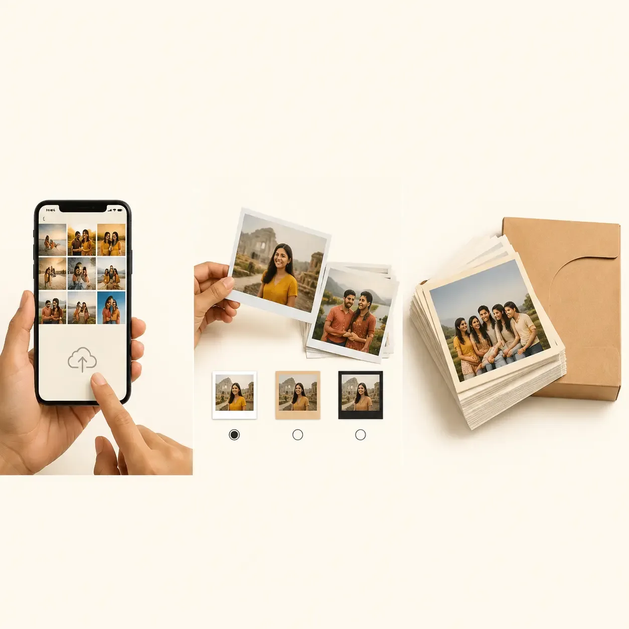 Retro Photo Prints Online – Classic White Border, view 4
