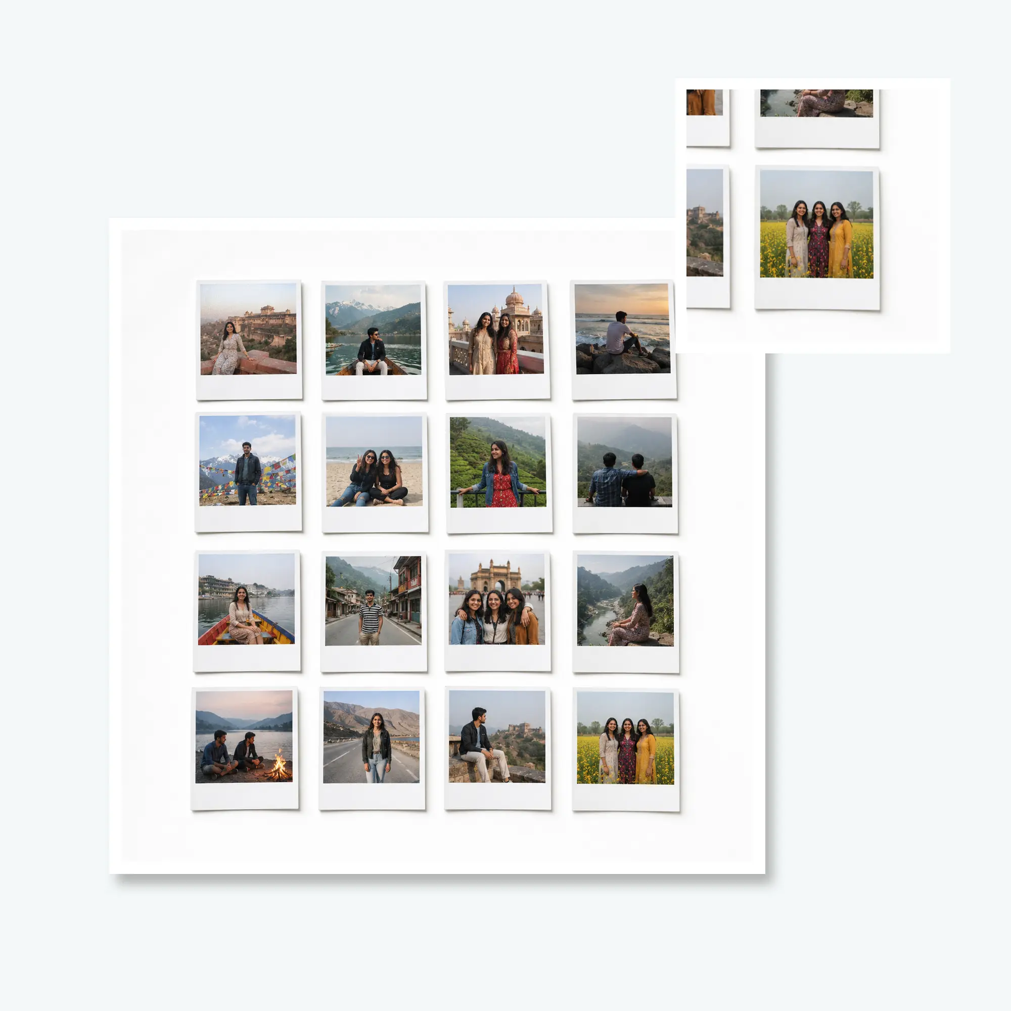 Retro Photo Prints – Set of 16, view 3