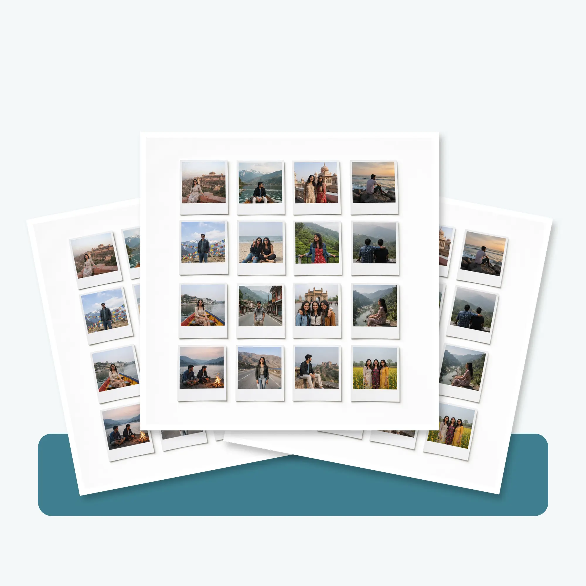 Retro Photo Prints – Set of 16, view 4