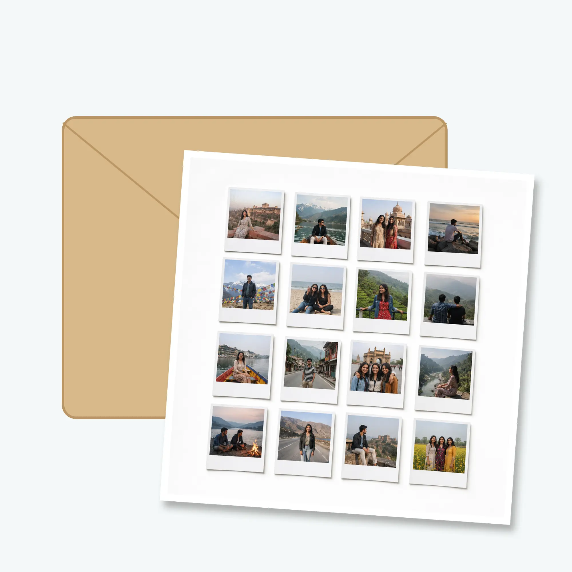 Retro Photo Prints – Set of 16, view 5
