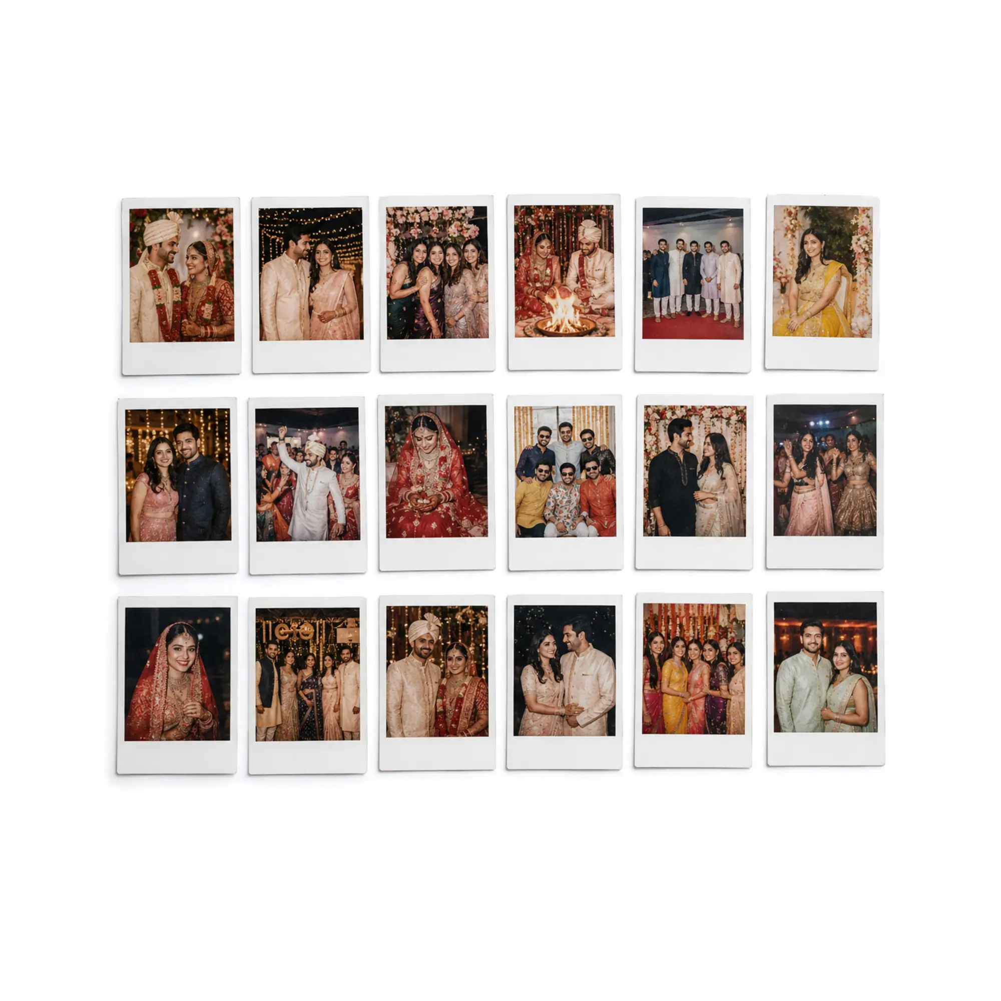 Retro Photo Prints – Set of 18