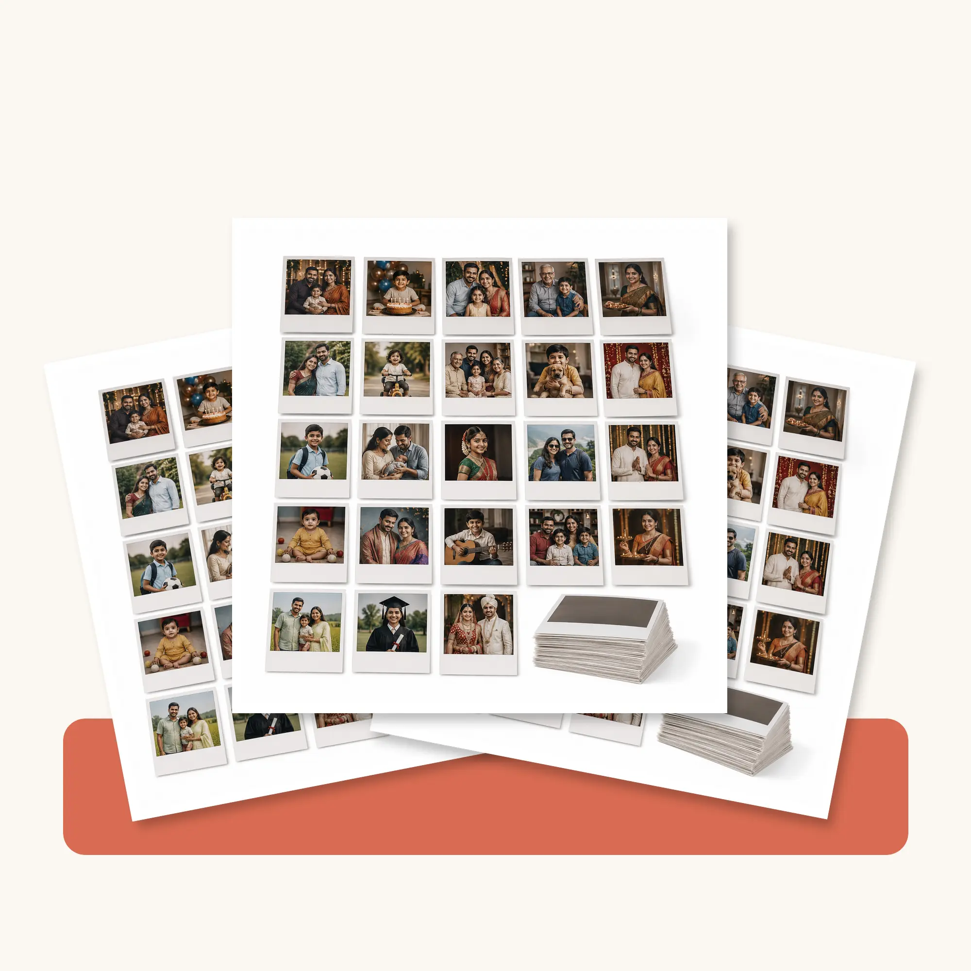 Retro Photo Prints – Set of 27, view 4
