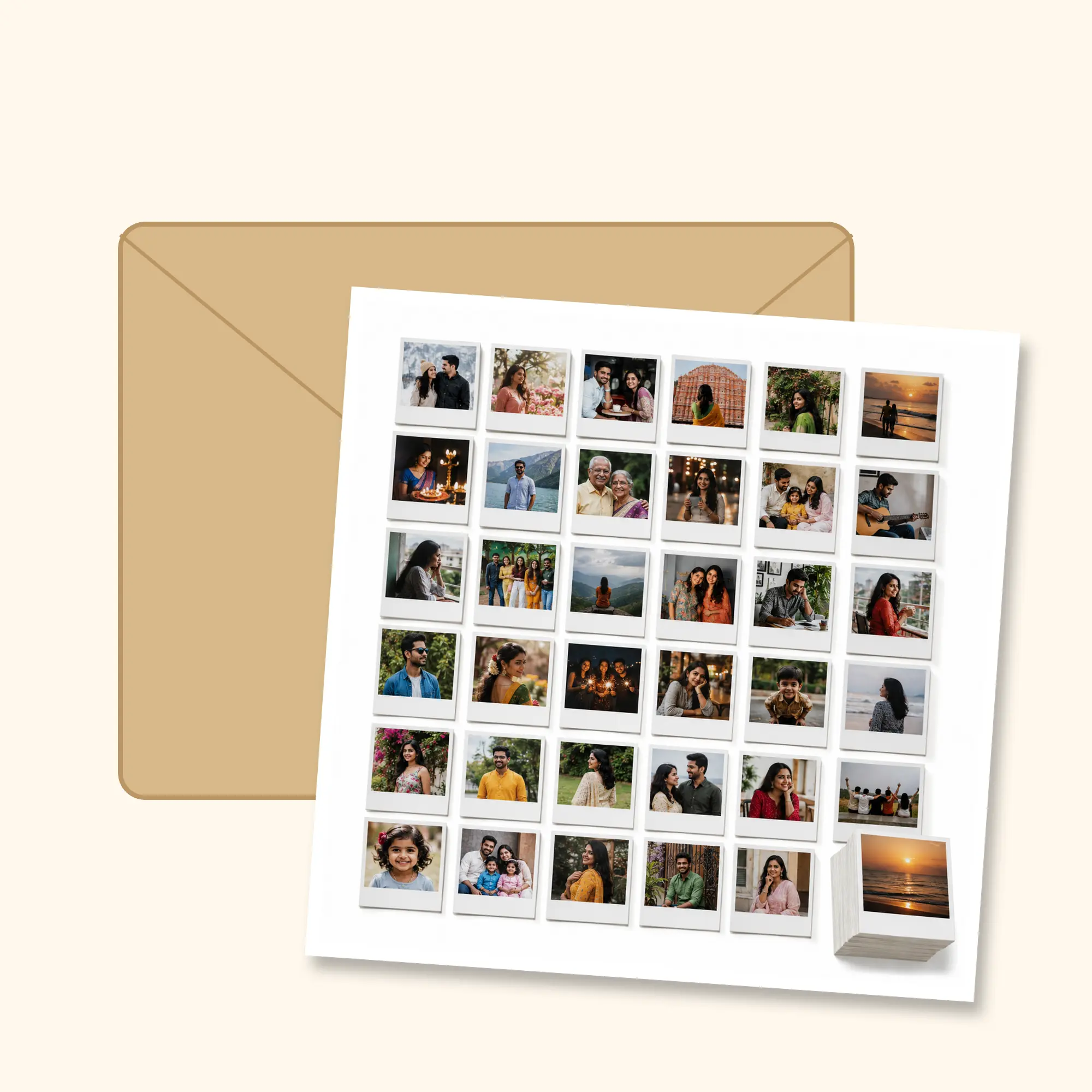 Retro Photo Prints – Set of 36, view 5