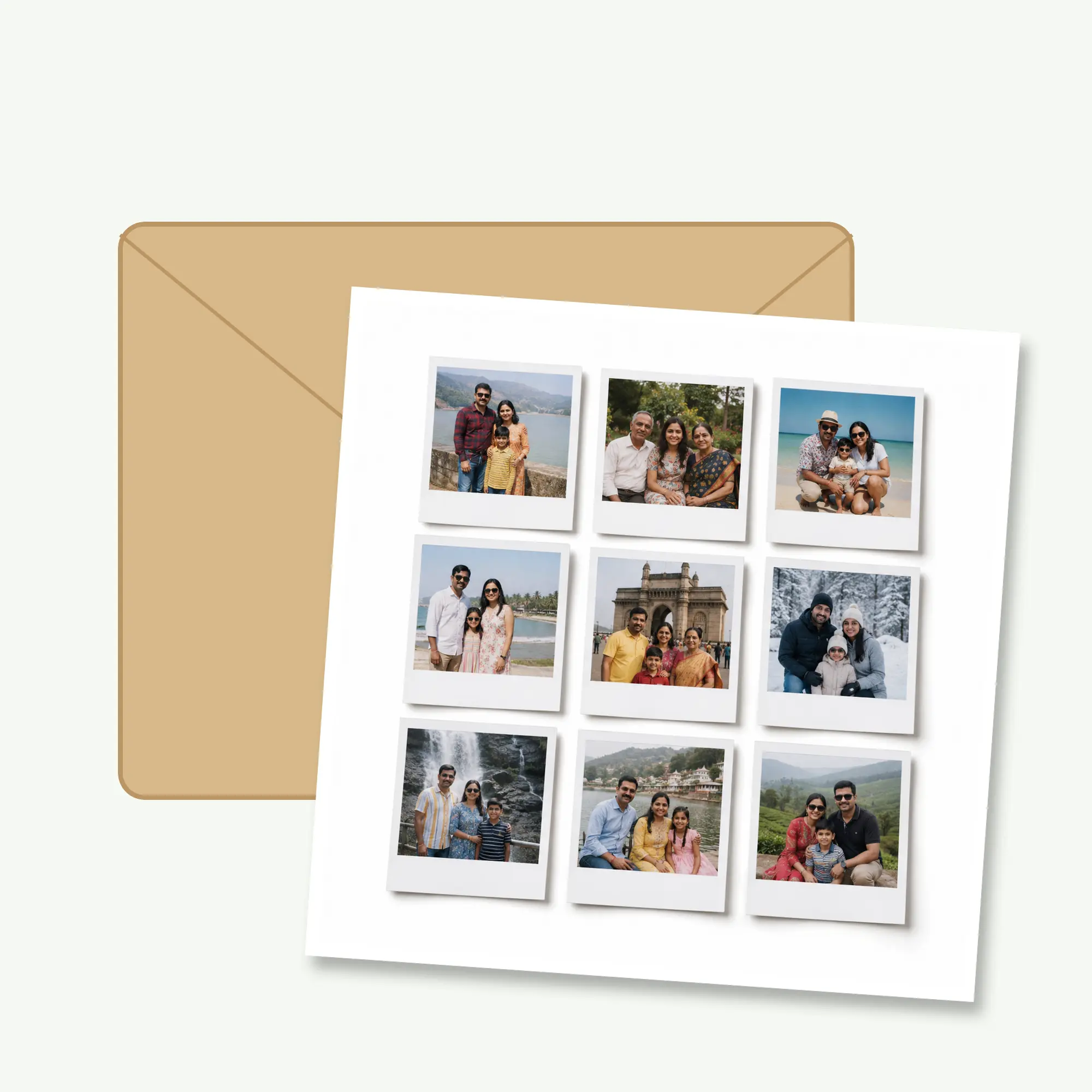 Retro Photo Prints – Set of 9, view 5