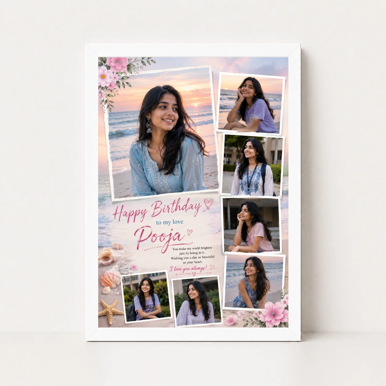 Romantic Birthday Photo Frame for Girlfriend, view 5