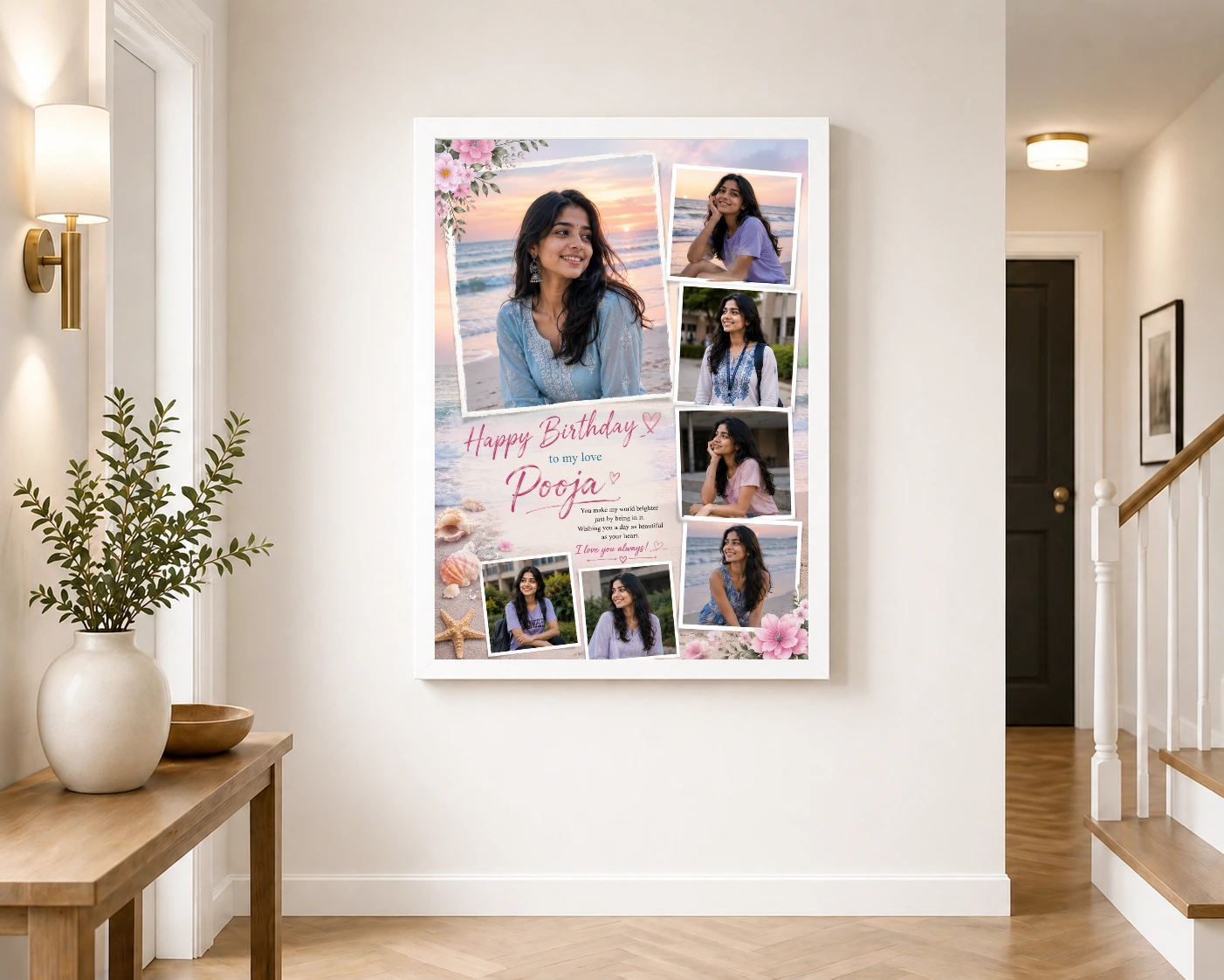 Romantic Birthday Photo Frame for Girlfriend, view 6