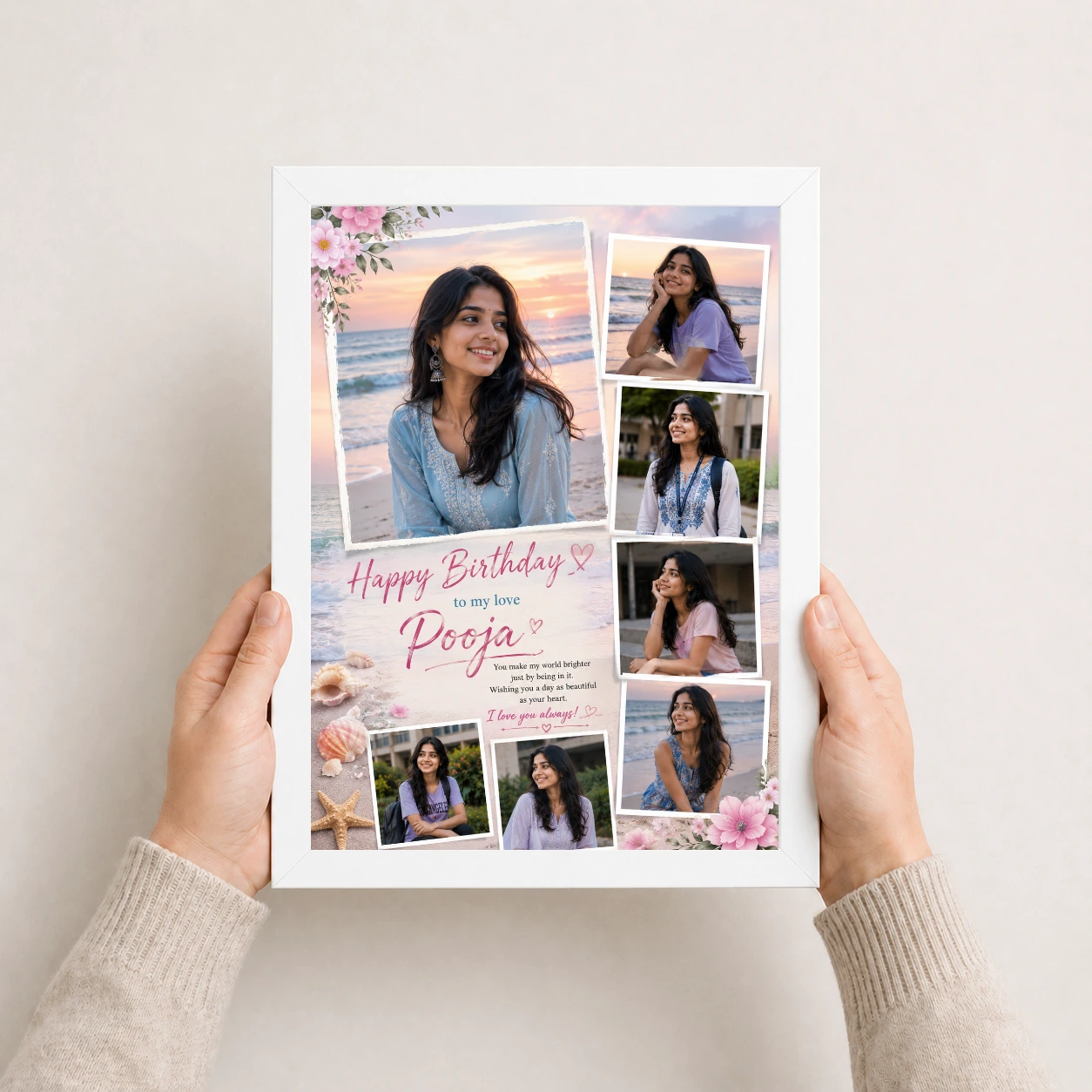 Romantic Birthday Photo Frame for Girlfriend, view 7