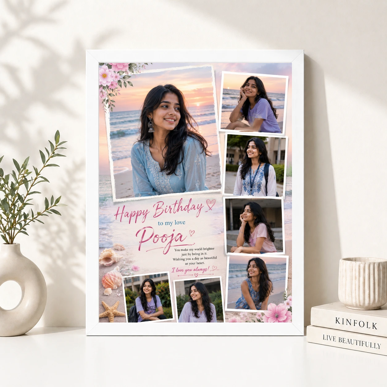 Romantic Birthday Photo Frame for Girlfriend, view 8