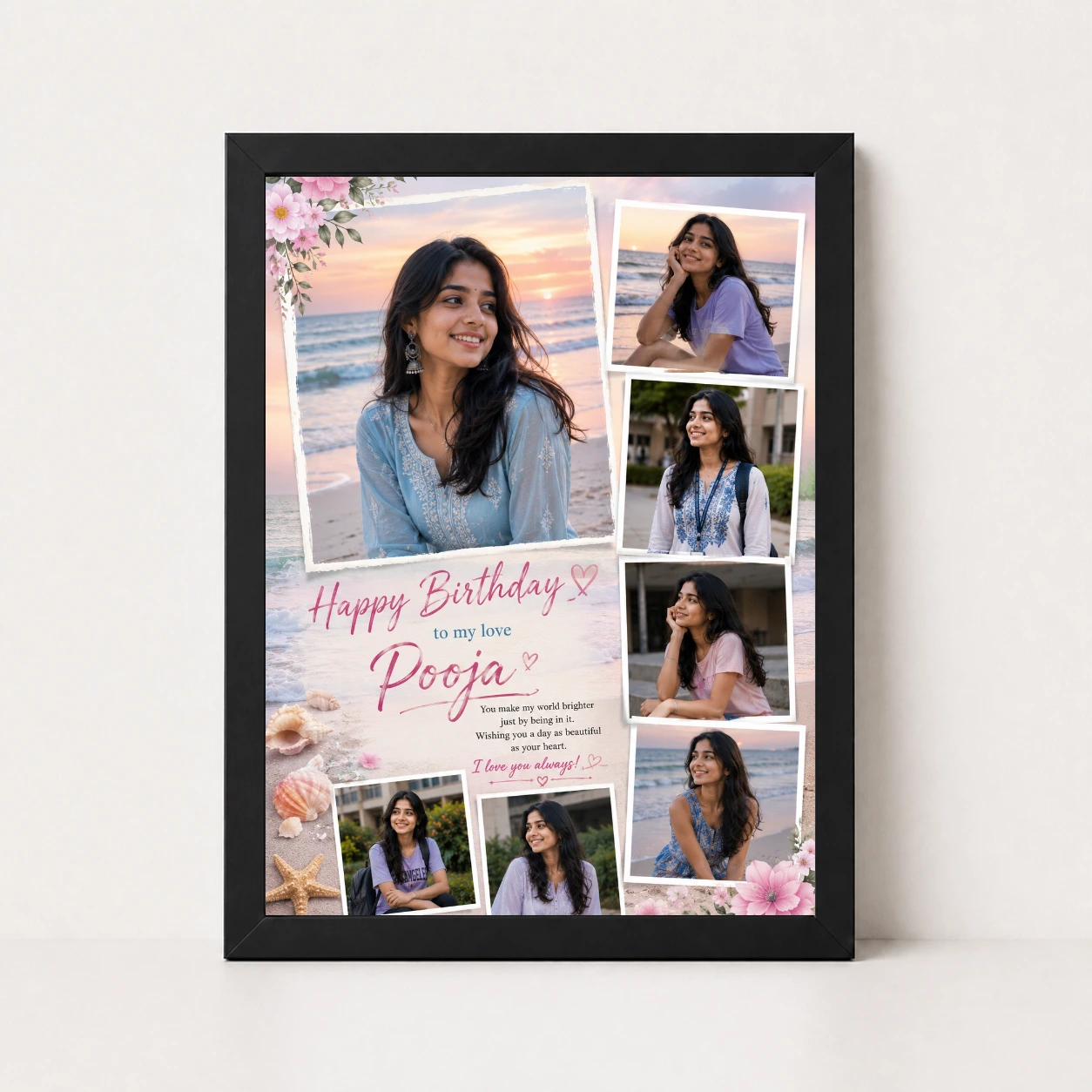 Romantic Birthday Photo Frame for Girlfriend, view 9