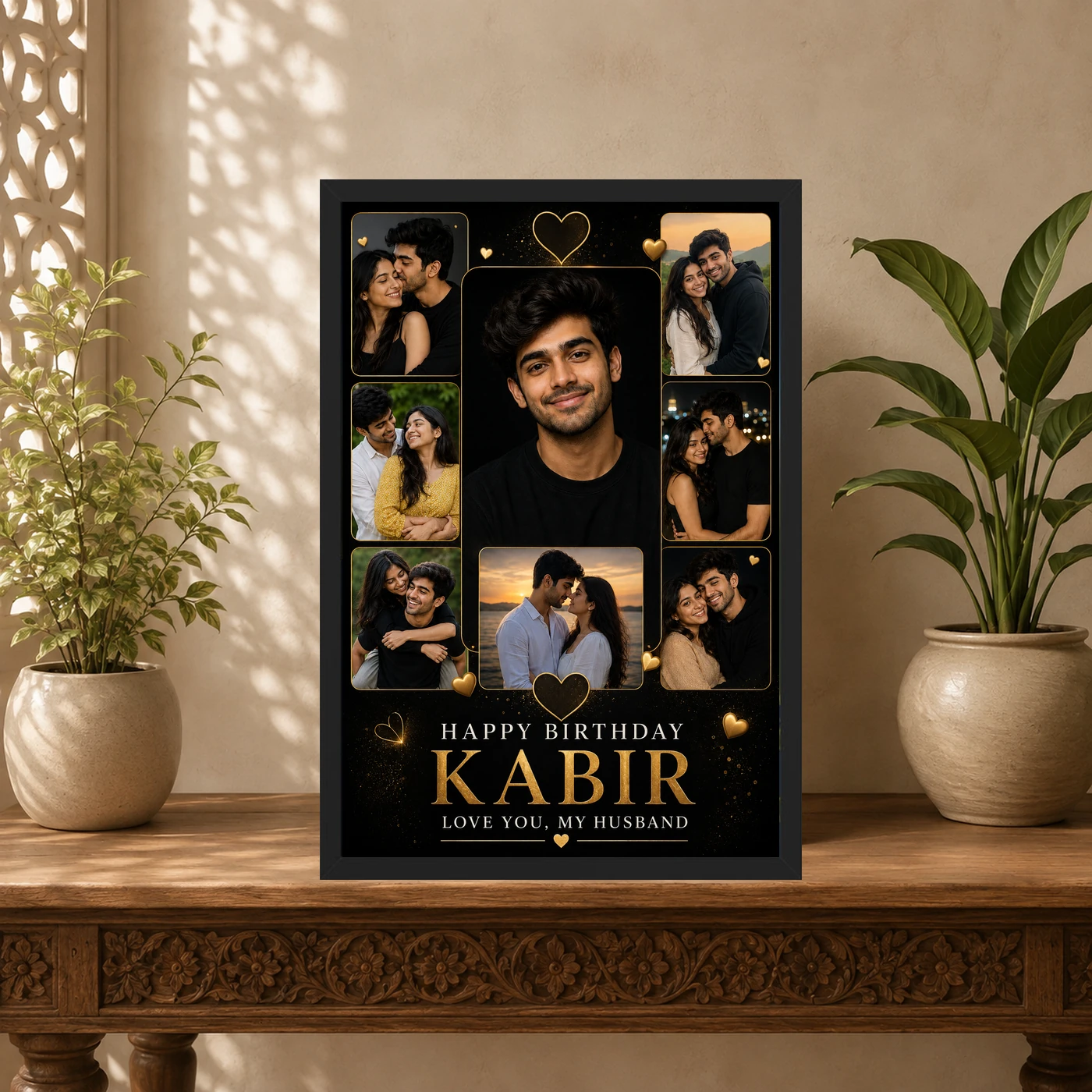 Romantic Photo Frame for Husband Birthday, view 5