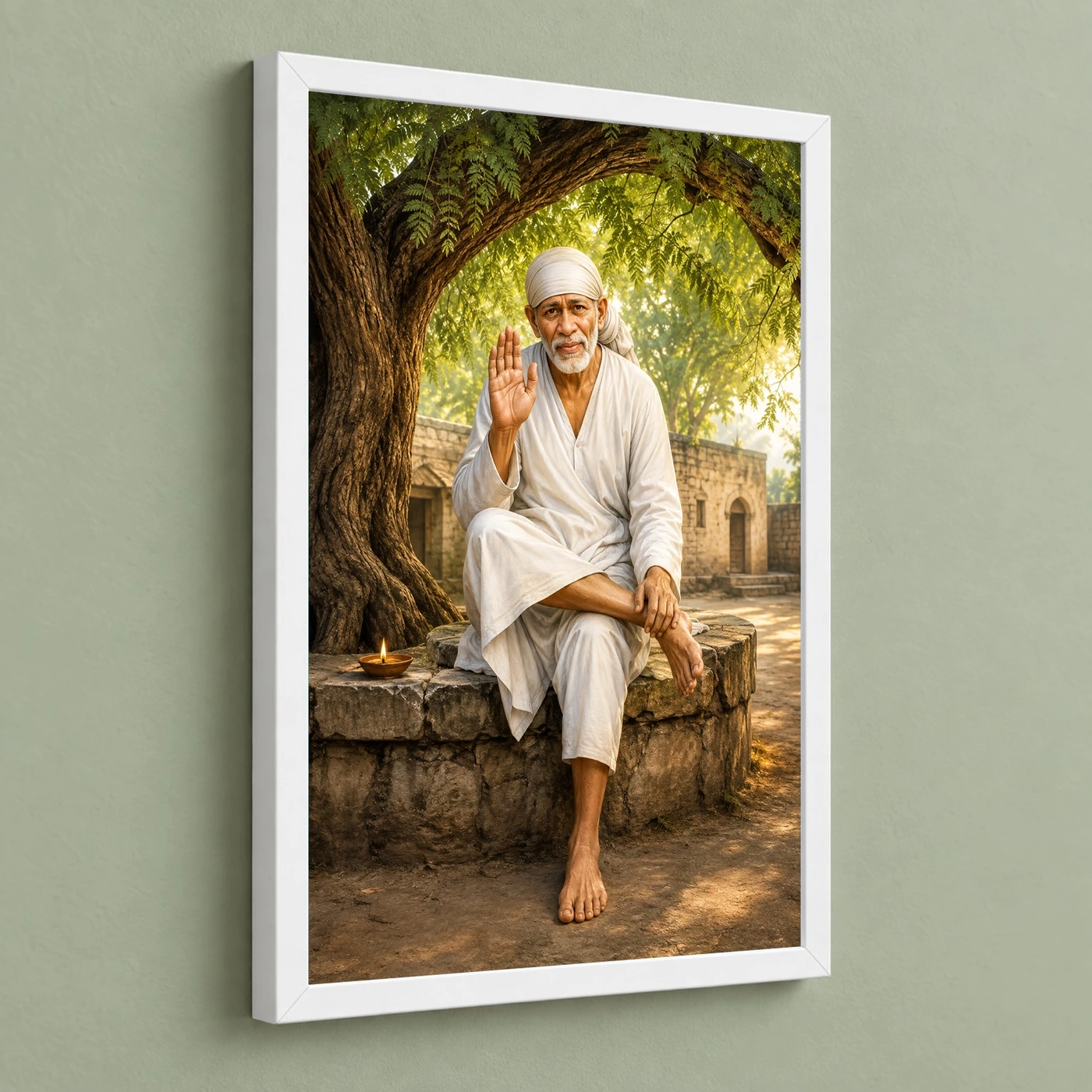 Sai Baba — Neem Tree Compassion Frame, view 5