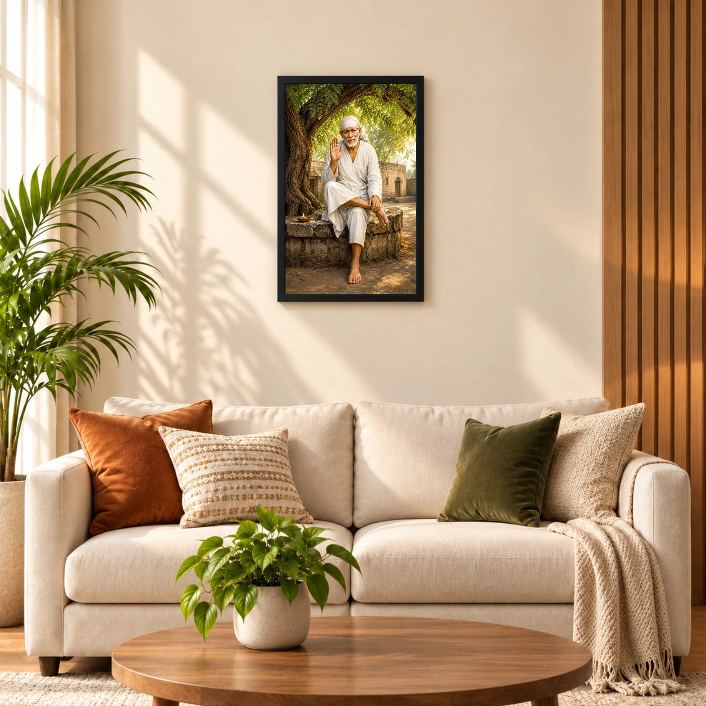 Sai Baba — Neem Tree Compassion Frame, view 8