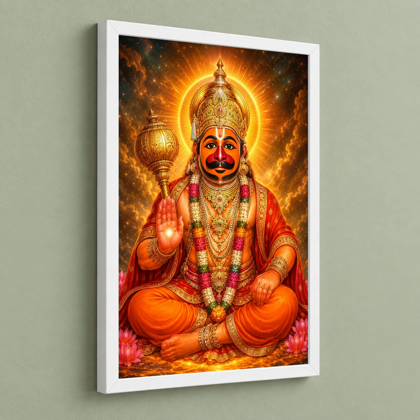 Salasar Balaji Cosmic Celestial Aura Photo Frame, view 5