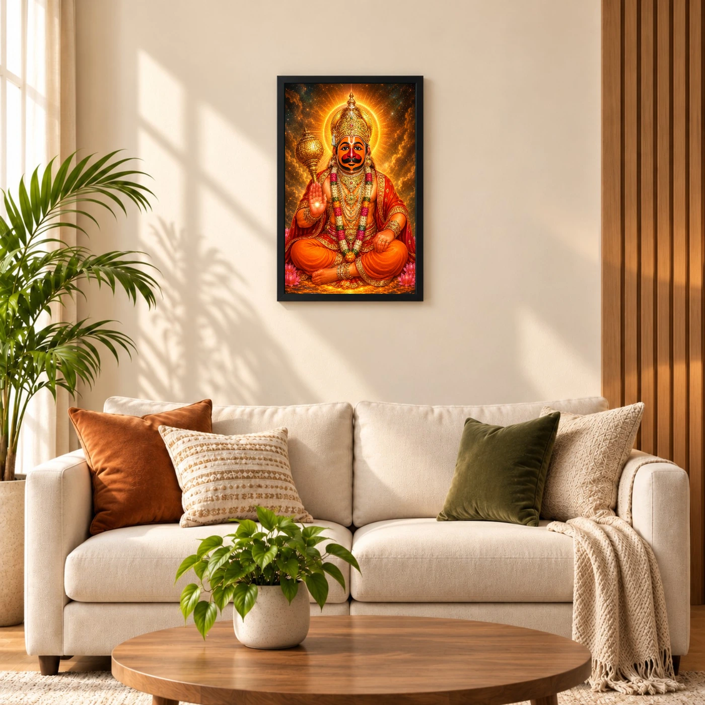 Salasar Balaji Cosmic Celestial Aura Photo Frame, view 8
