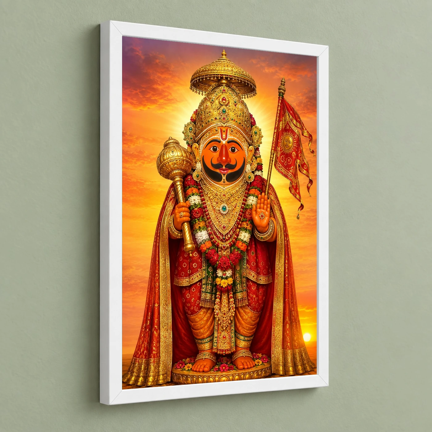 Salasar Balaji Serene Sunrise Blessing Photo Frame, view 5