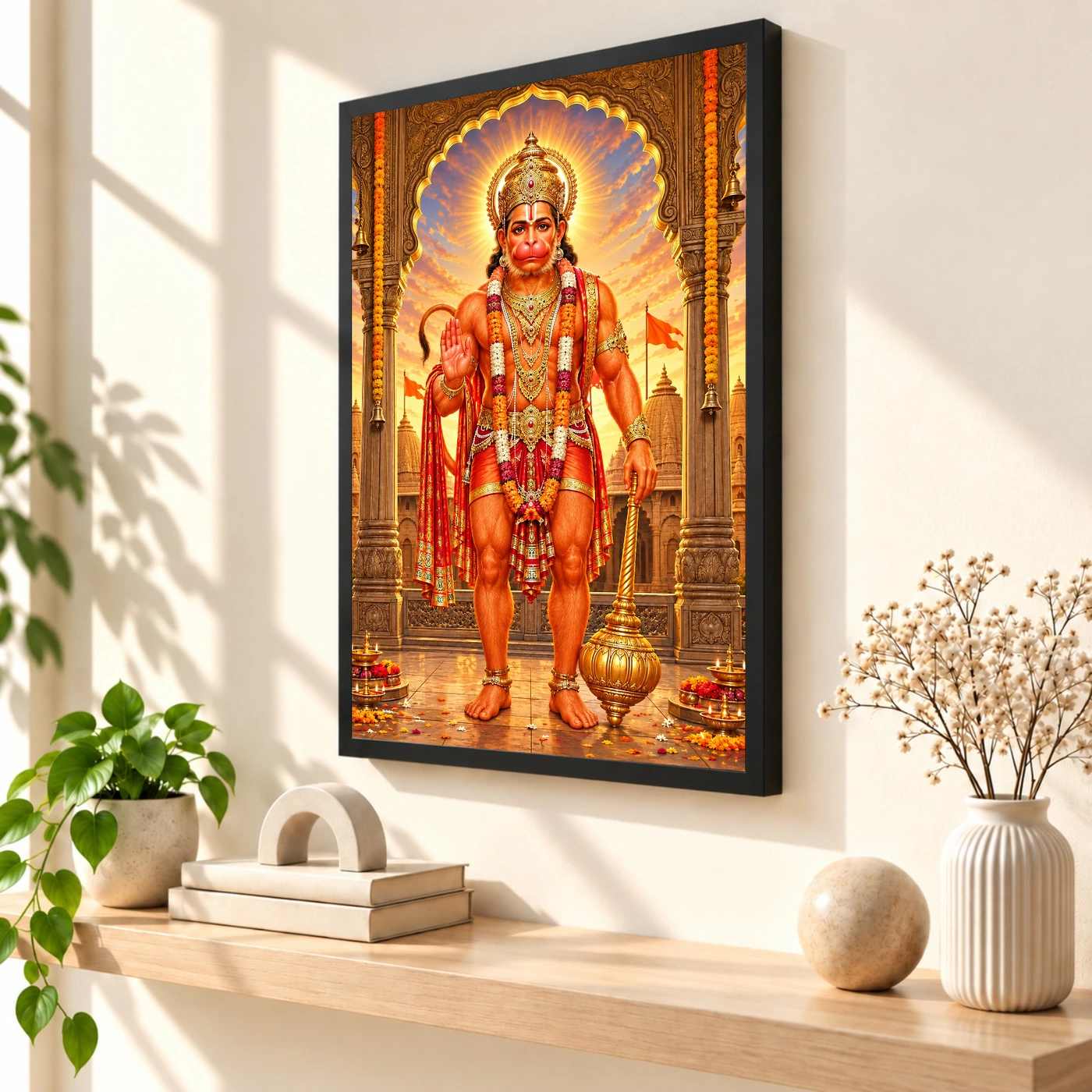 Salasar Balaji Sindoor Blessings Photo Frame, view 2