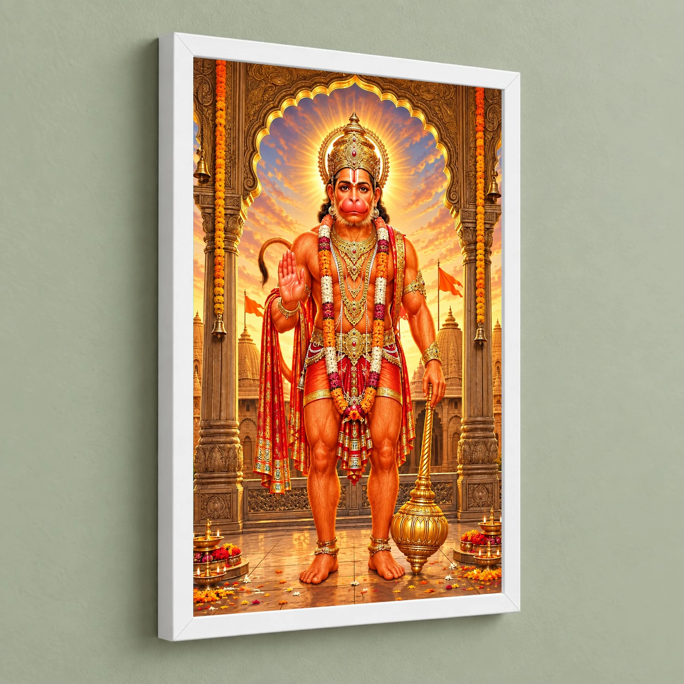 Salasar Balaji Sindoor Blessings Photo Frame, view 5