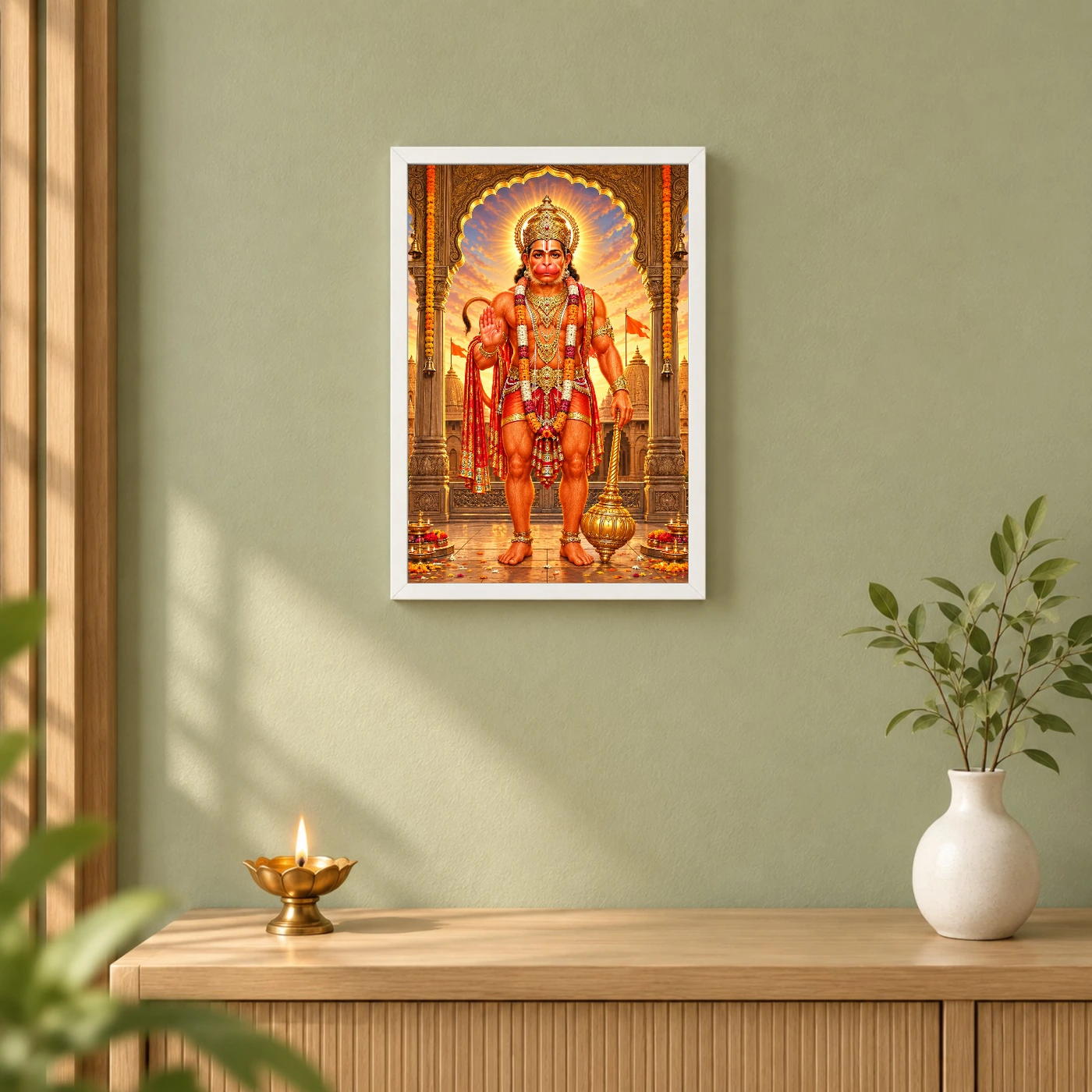 Salasar Balaji Sindoor Blessings Photo Frame, view 6