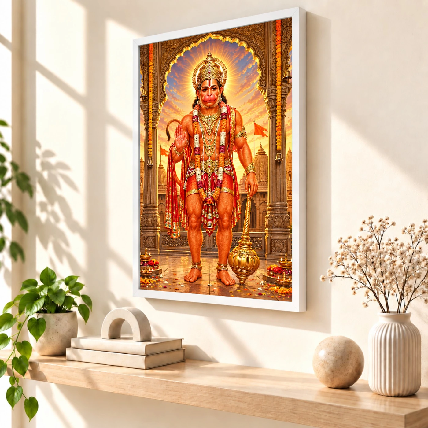 Salasar Balaji Sindoor Blessings Photo Frame, view 7