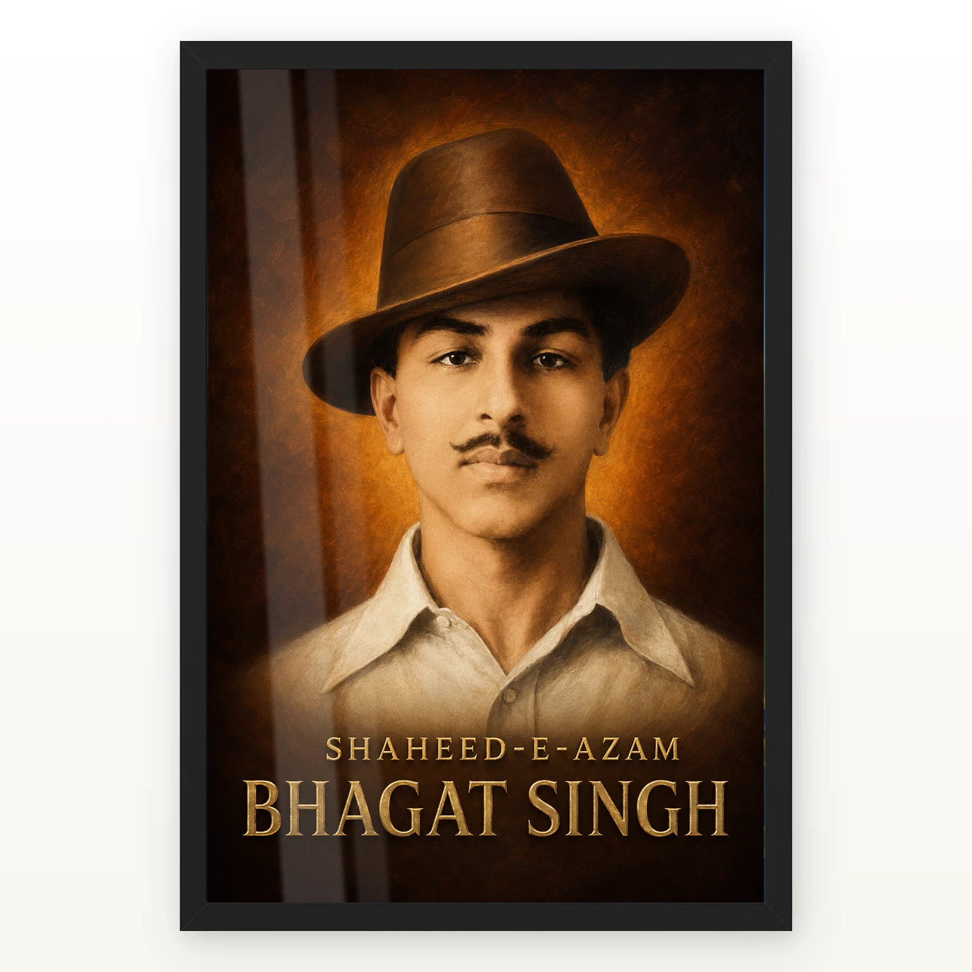 Shaheed-e-Azam Bhagat Singh Heritage Photo Frame