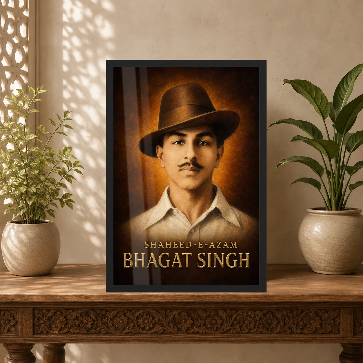 Shaheed-e-Azam Bhagat Singh Heritage Photo Frame, view 5
