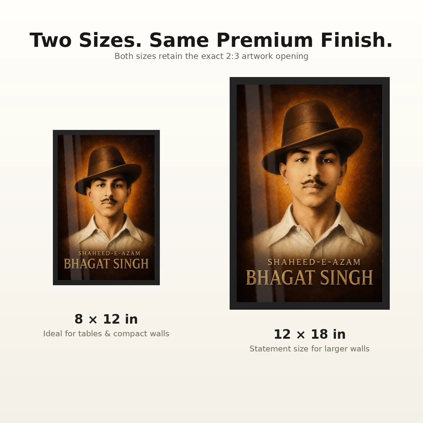 Shaheed-e-Azam Bhagat Singh Heritage Photo Frame, view 8