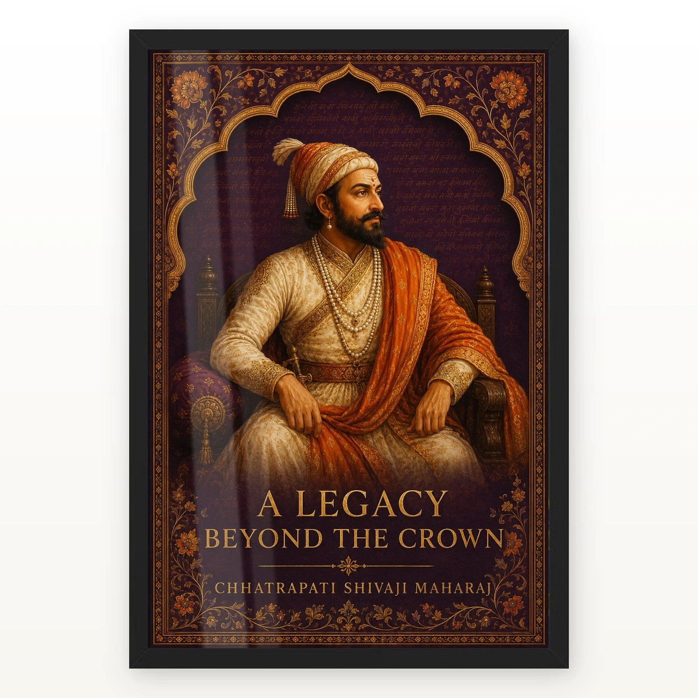 Shivaji Maharaj Legacy Beyond the Crown Photo Frame