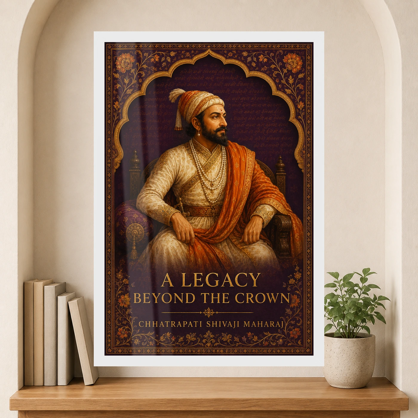 Shivaji Maharaj Legacy Beyond the Crown Photo Frame, view 6