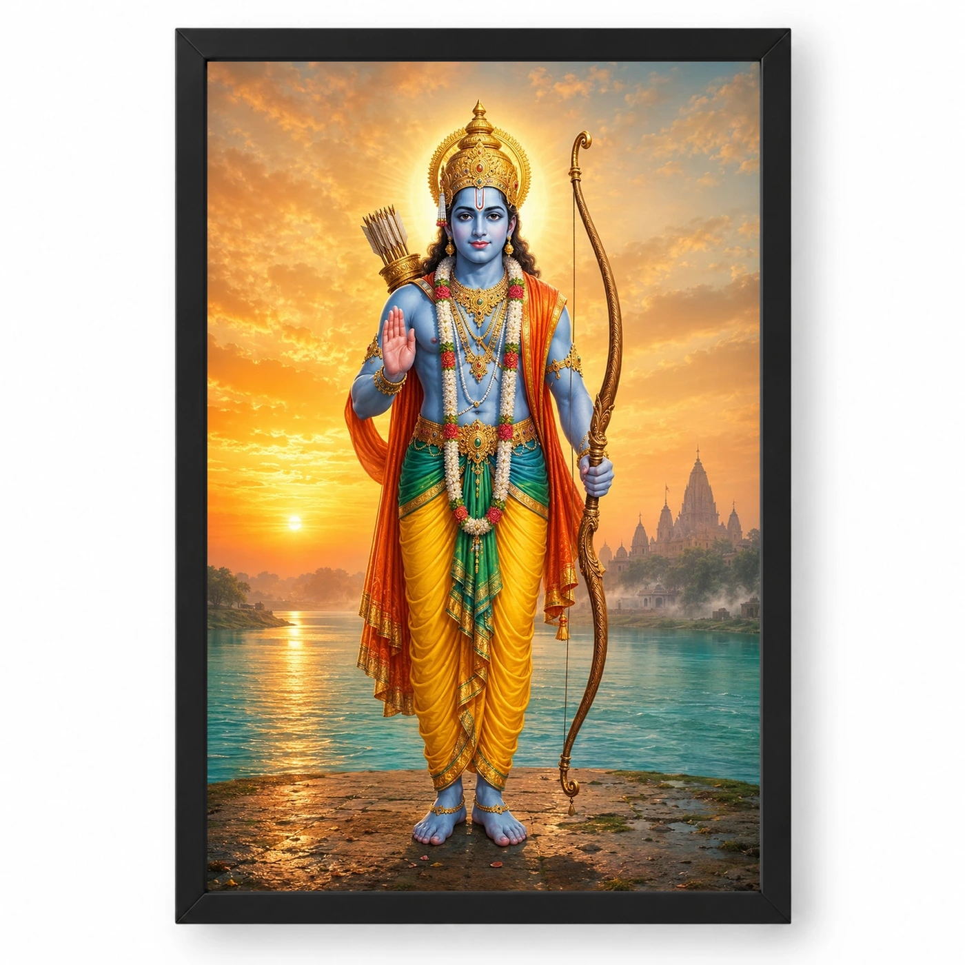 Shri Ram — Kodanda Bow Sunrise Frame
