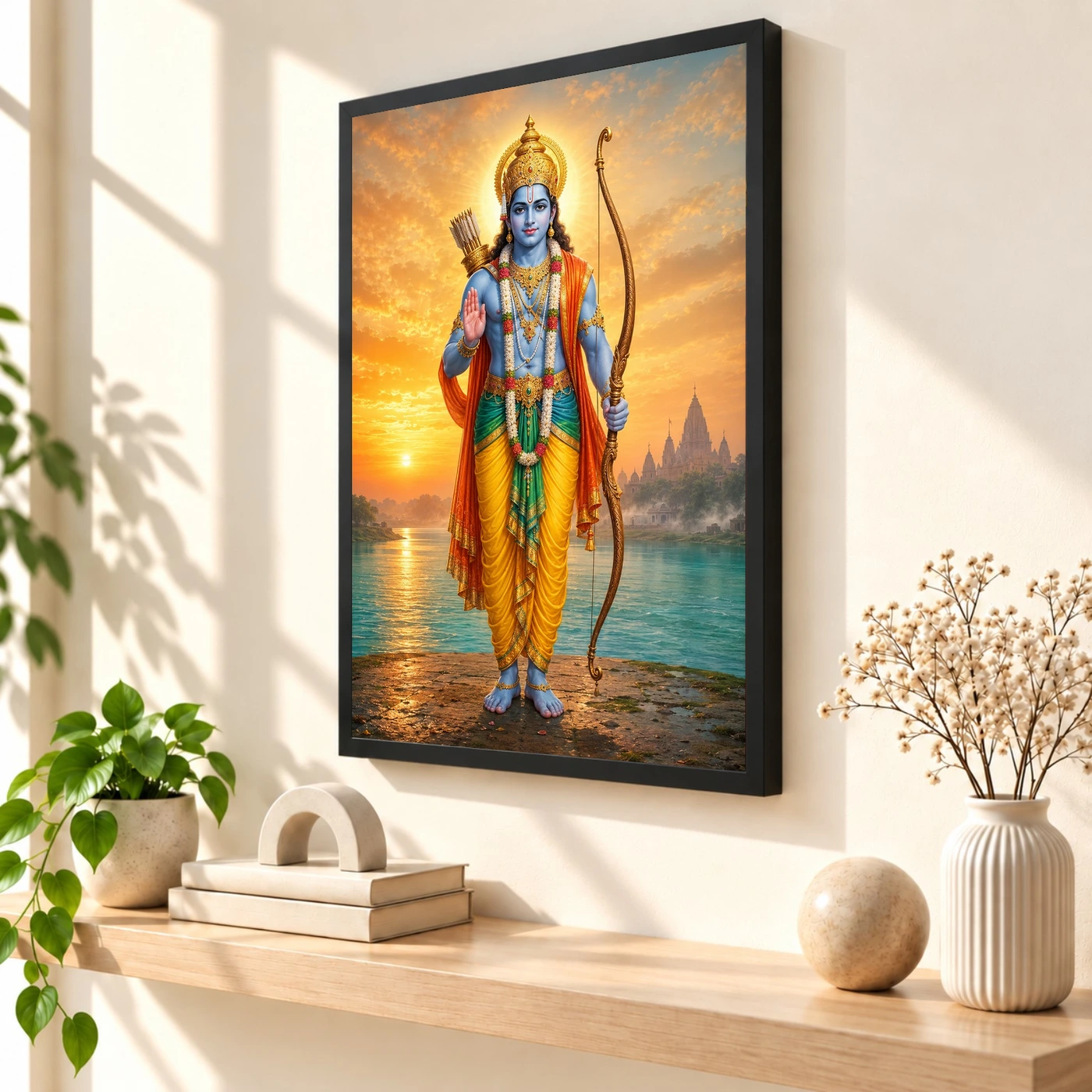 Shri Ram — Kodanda Bow Sunrise Frame, view 2