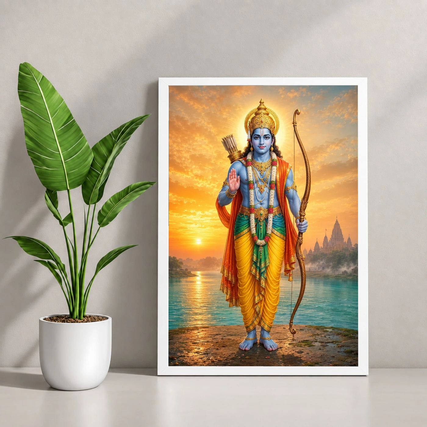 Shri Ram — Kodanda Bow Sunrise Frame, view 4