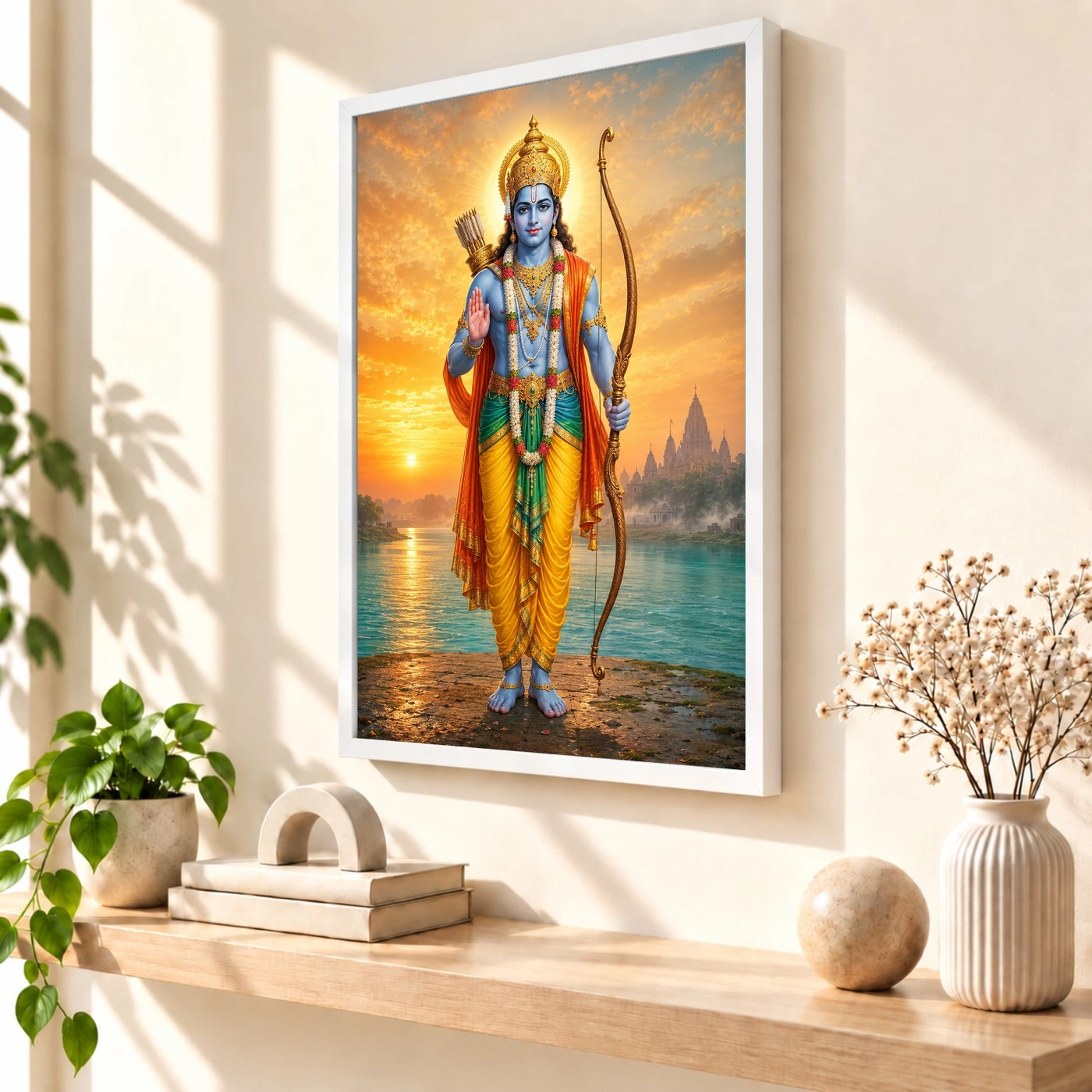 Shri Ram — Kodanda Bow Sunrise Frame, view 7