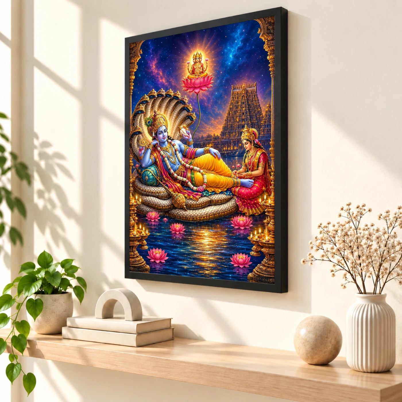 Srirangam Ranganatha Anantashayana Photo Frame, view 2