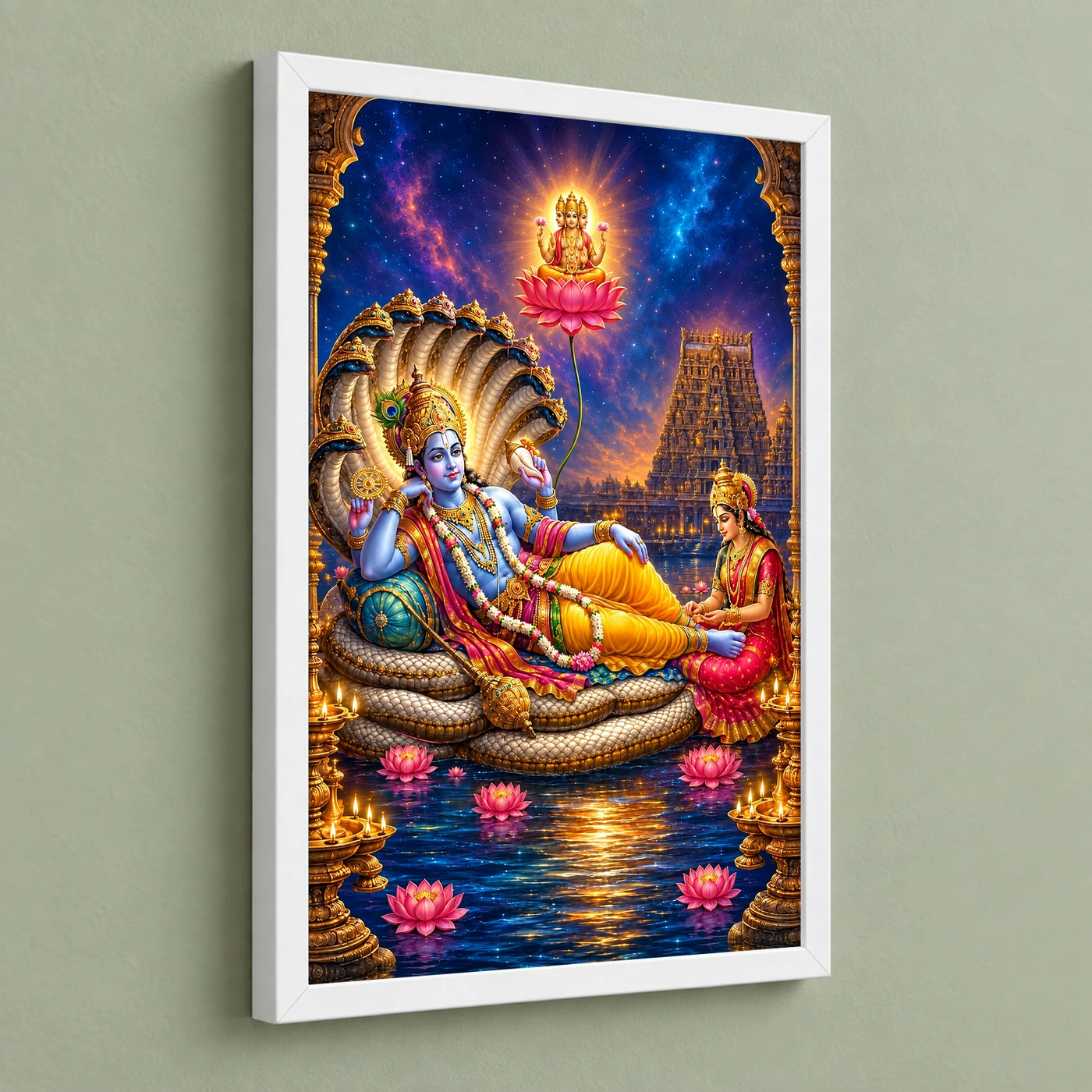 Srirangam Ranganatha Anantashayana Photo Frame, view 5