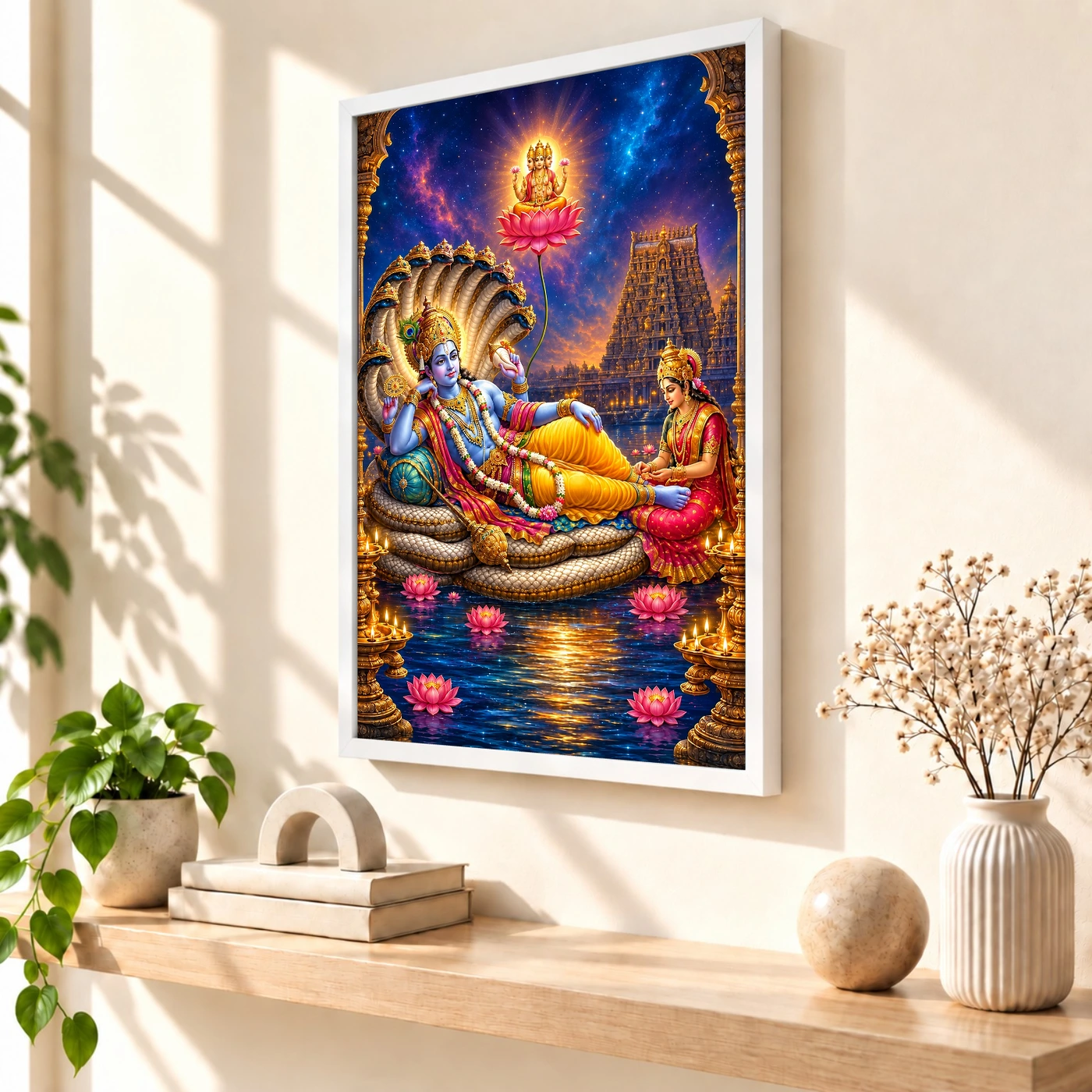 Srirangam Ranganatha Anantashayana Photo Frame, view 7