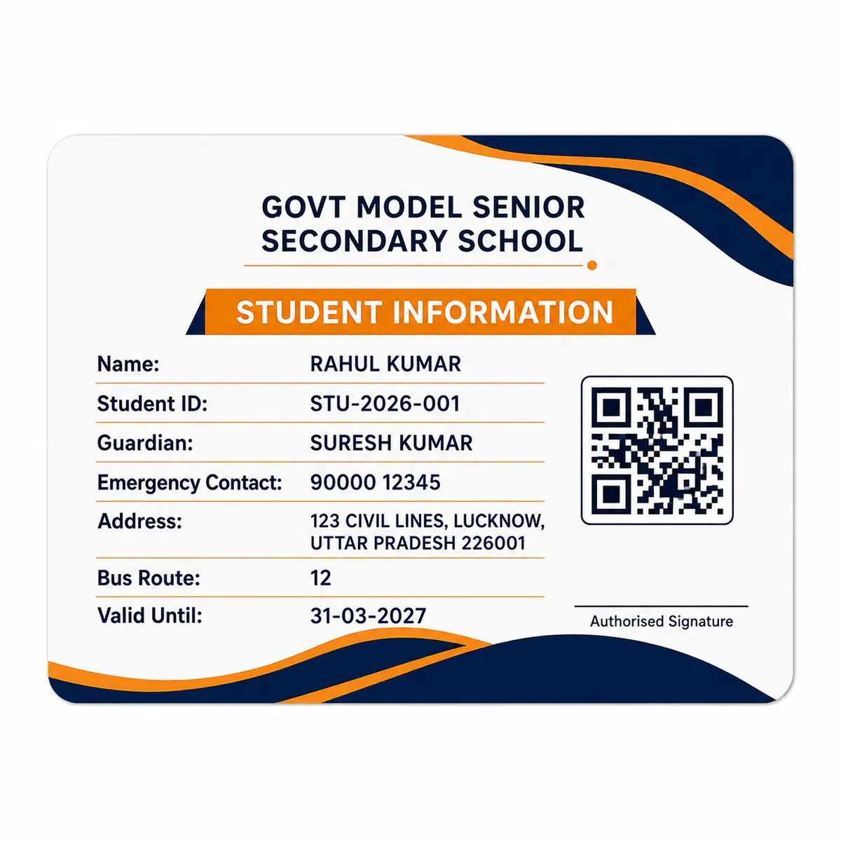 Student ID Card Printing Online, view 2