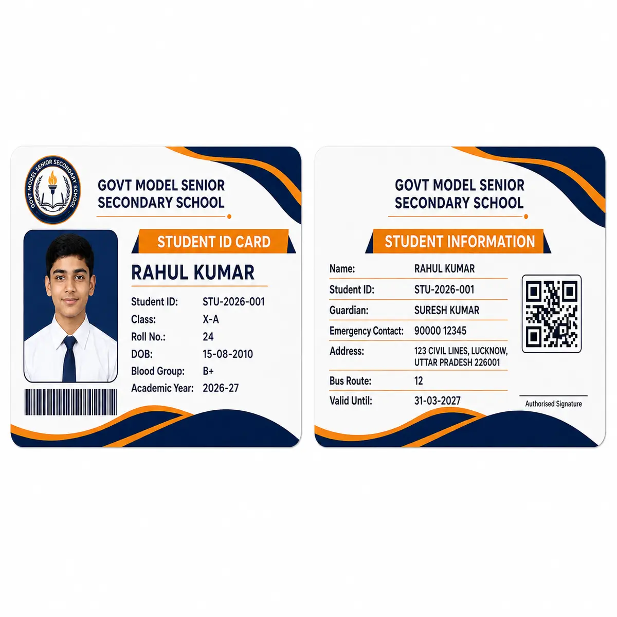 Student ID Card Printing Online, view 3