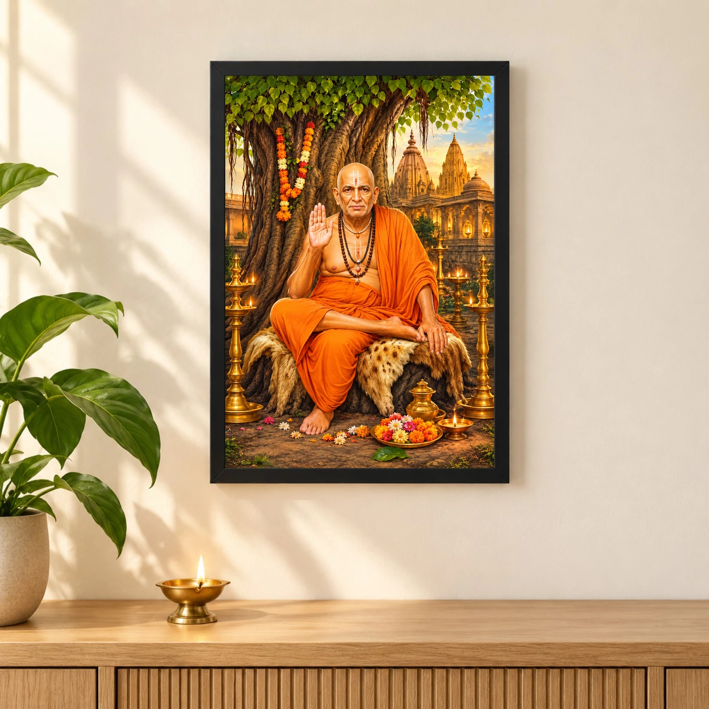 Swami Samarth Akkalkot Audumbar Photo Frame, view 3