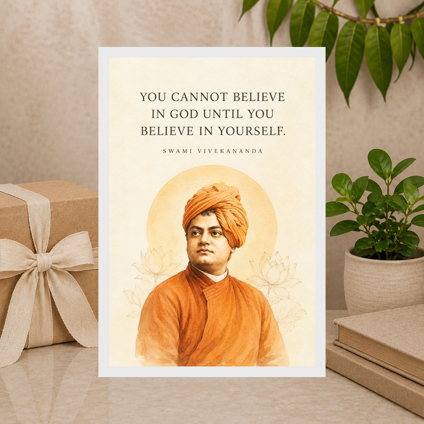 Swami Vivekananda Believe in Yourself Photo Frame, view 10
