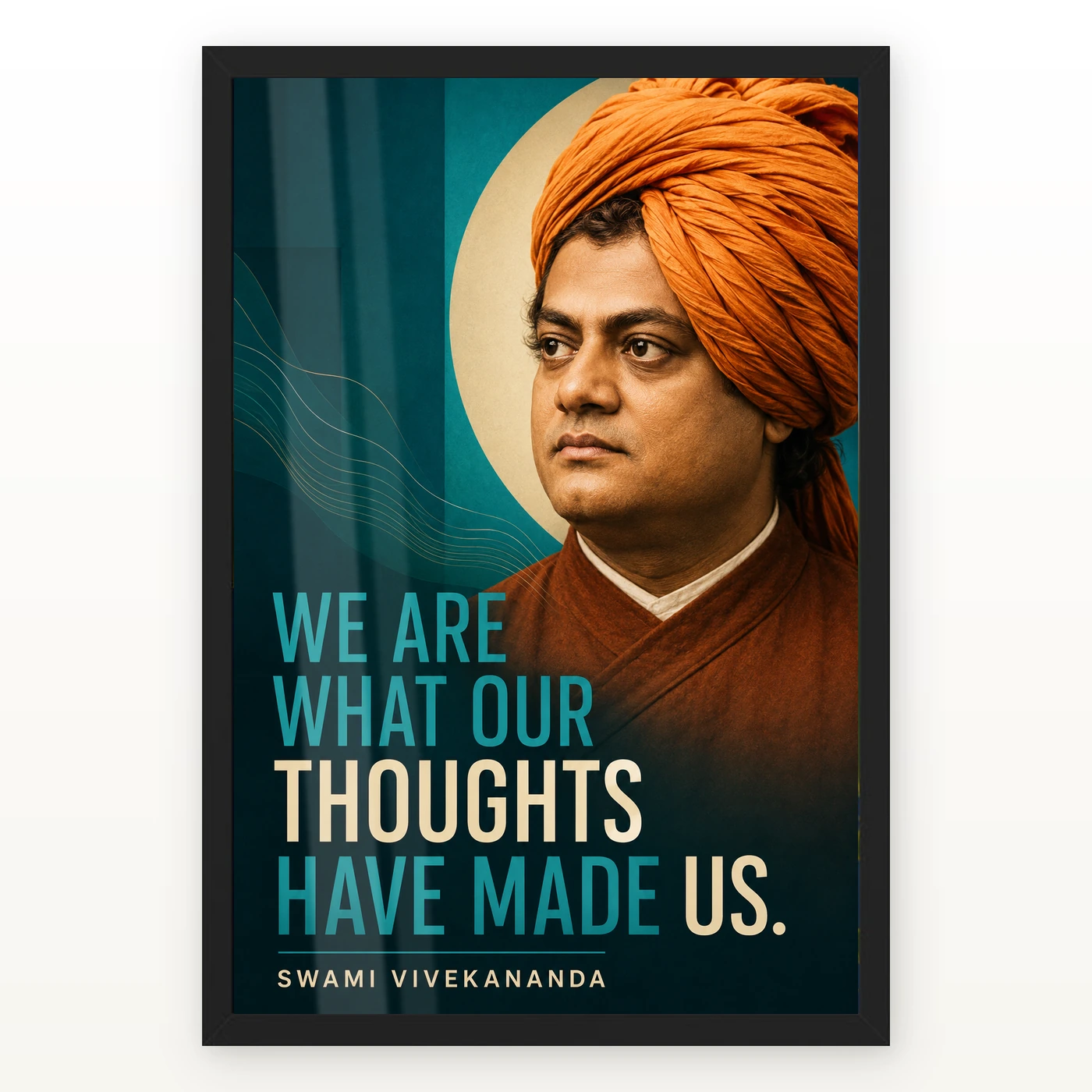 Swami Vivekananda Thoughts Have Made Us Photo Frame