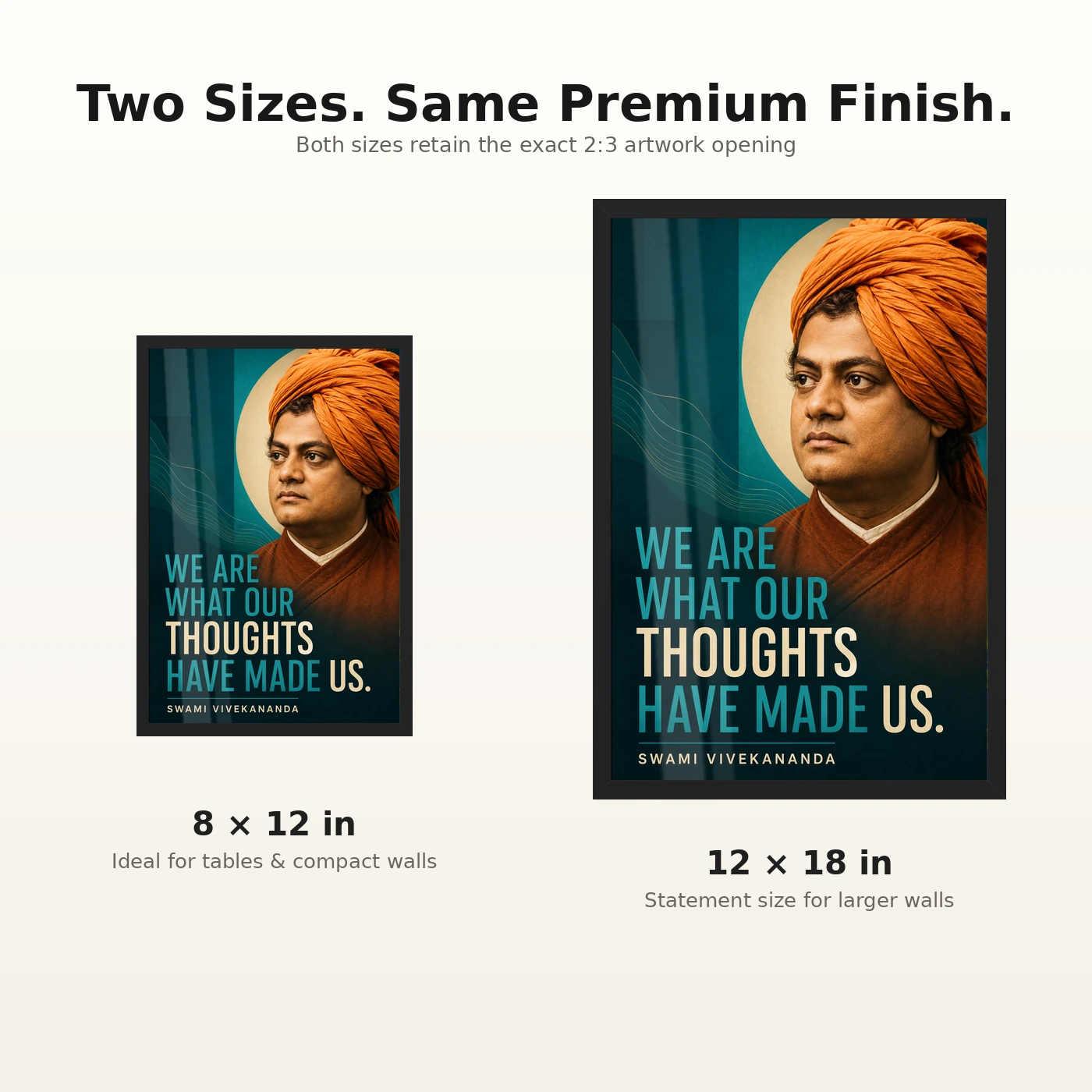 Swami Vivekananda Thoughts Have Made Us Photo Frame, view 8