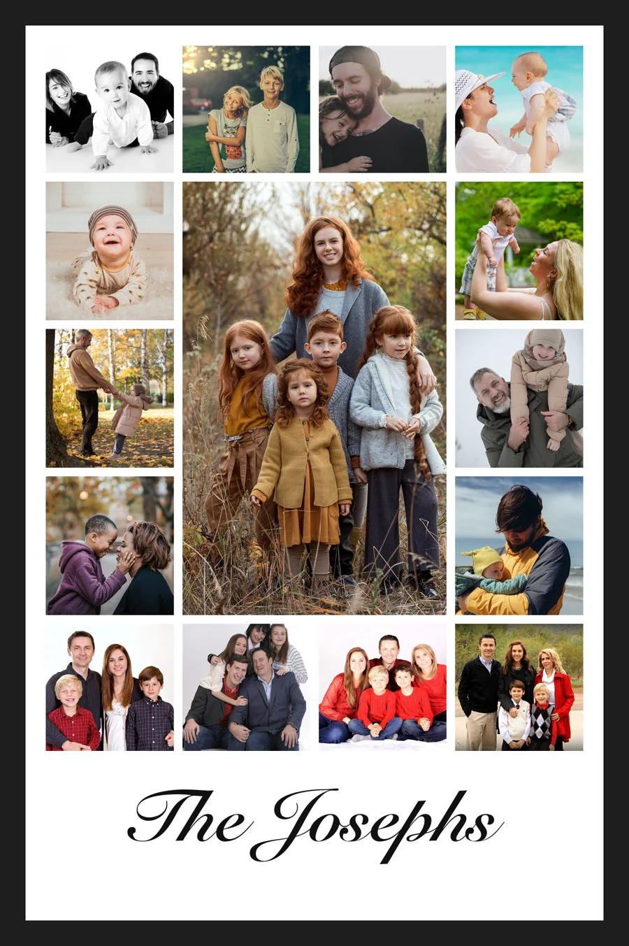 Temp 08 - The Josephs Family Collage