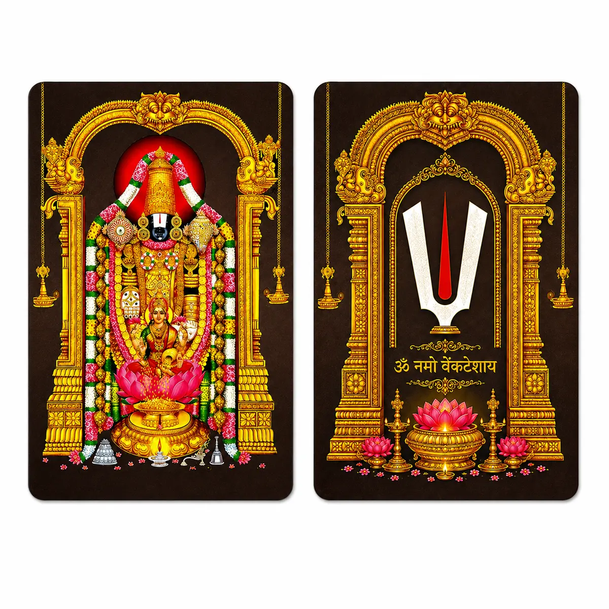 Tirupati Balaji PVC Photo Card, view 3
