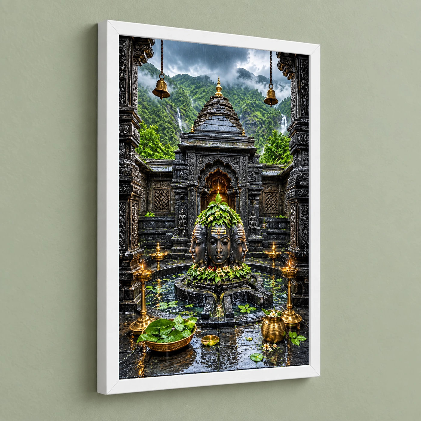 Trimbakeshwar Brahmagiri Monsoon Photo Frame, view 5