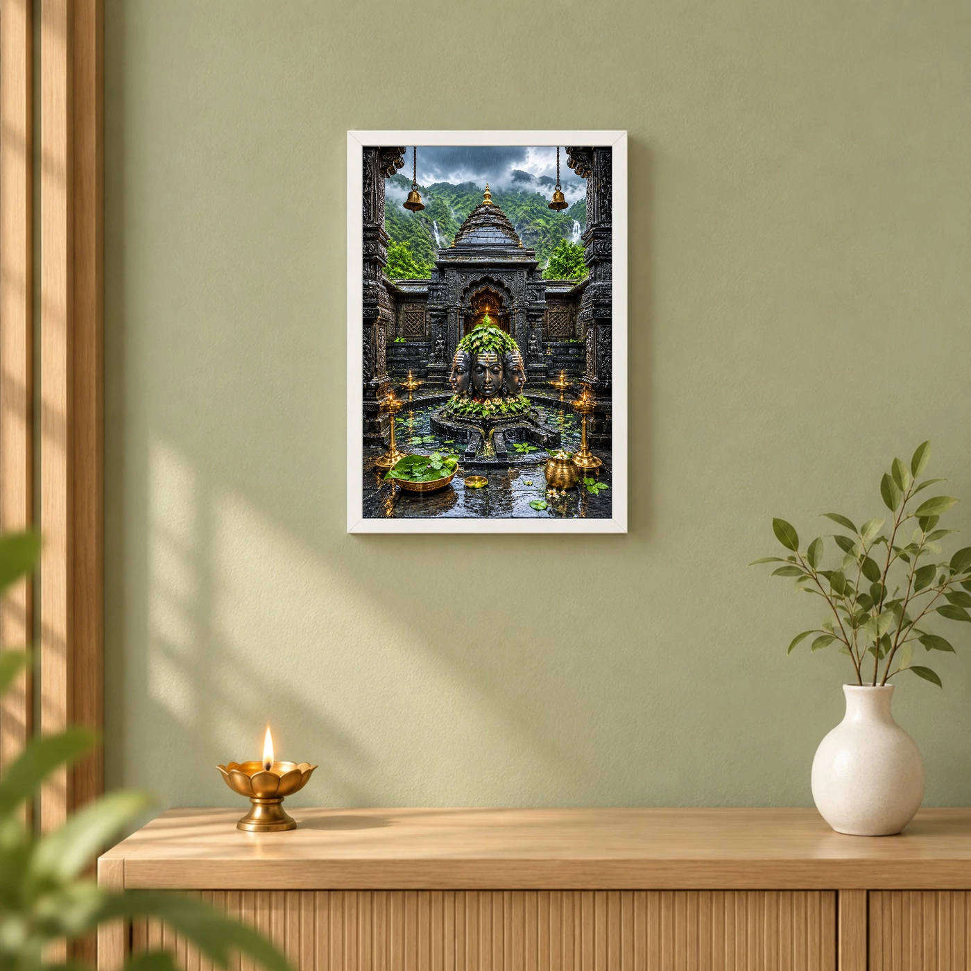 Trimbakeshwar Brahmagiri Monsoon Photo Frame, view 6
