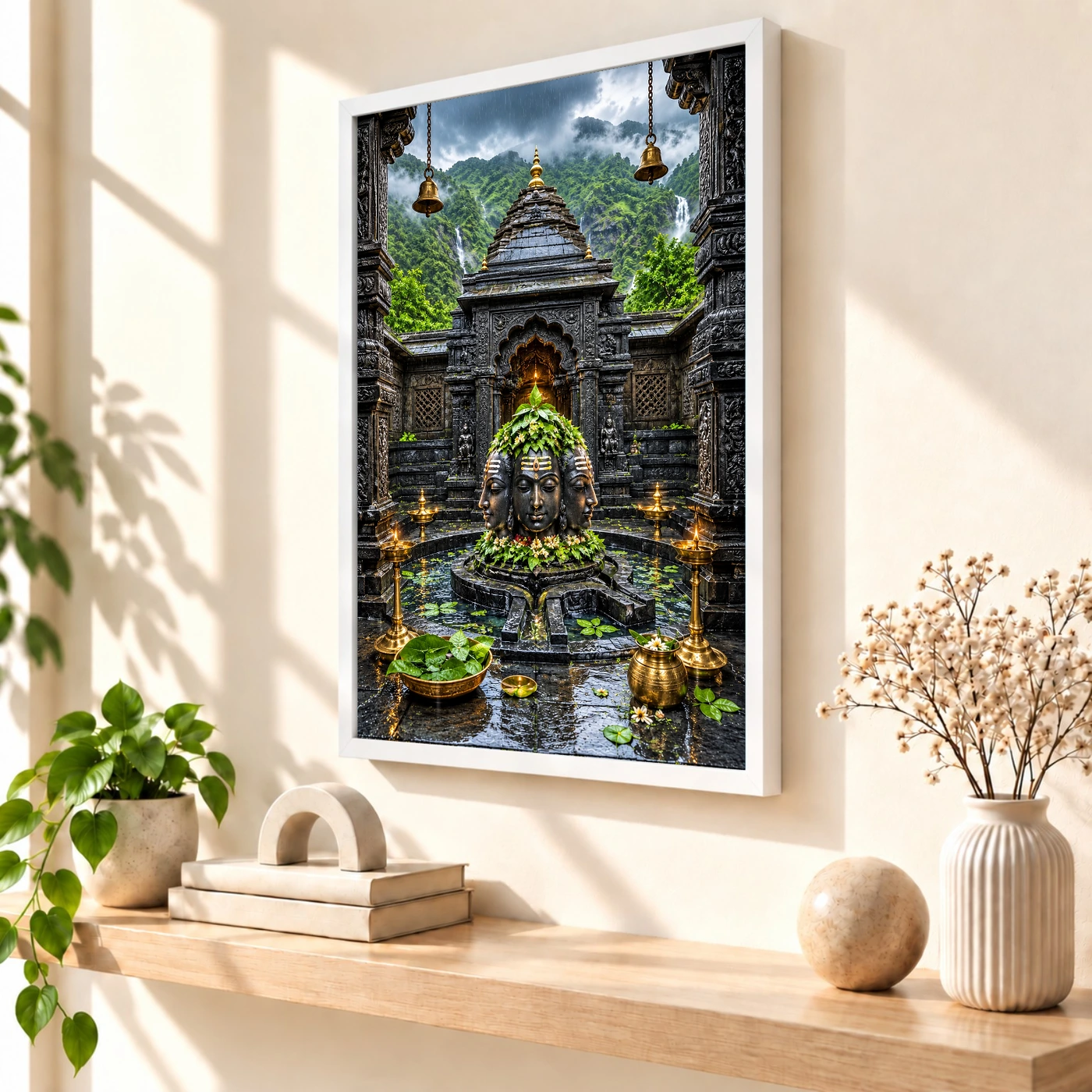Trimbakeshwar Brahmagiri Monsoon Photo Frame, view 7